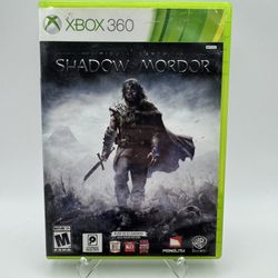 Middle-Earth: Shadow of Mordor Complete CIB 2-Disc Set for Xbox 360 Tested Works
