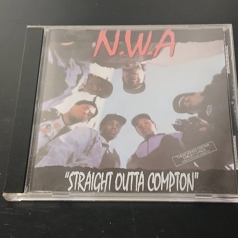 Straight Outta Compton [PA] by N.W.A (CD, Jan-1989, Priority Records) EAZY-E