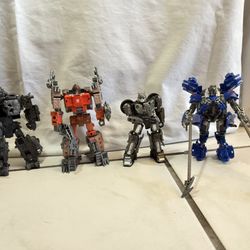 Transformers Action Figure Lot-4 Figures - Great condition🌴