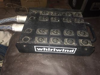 Whirlwind Medusa 24-Channel Stage Snake - Heavy Duty Audio Multicore