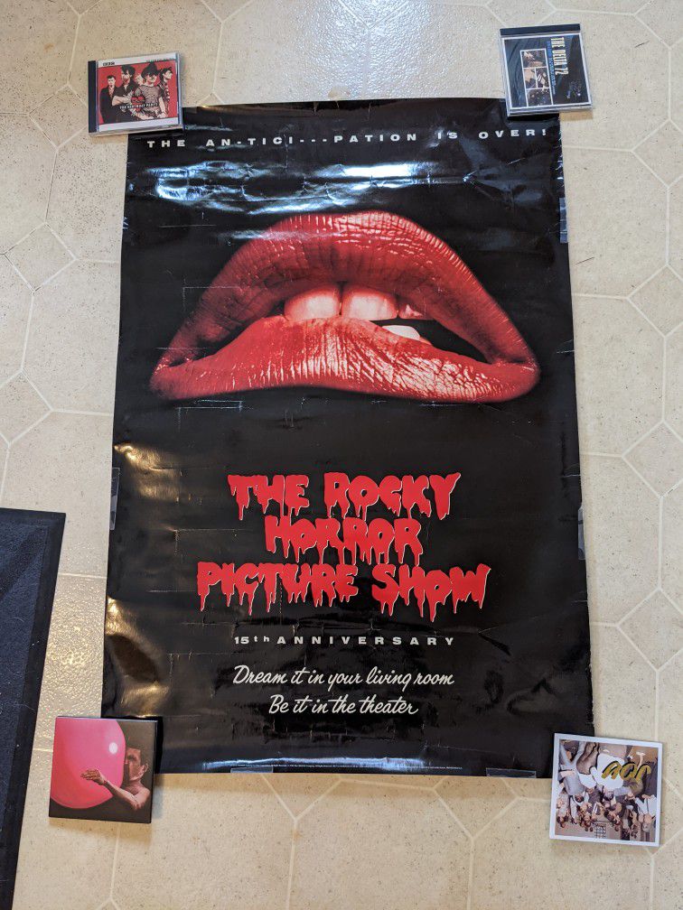 Rocky Horror Picture Show 15th Anniversary 1990 Movie Poster