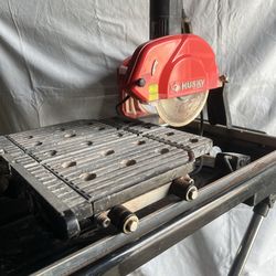 husky tile saw $80