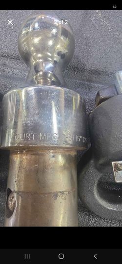 TRUCK BALL HITCH WITH ANCHORS