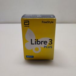 FREESTYLE LIBRE 3 PLUS SENSOR EXP. 2026 BRAND NEW FACTORY SEALED 100%