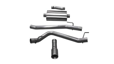 Corsa Performance Sport 3.0 in Cat-Back Single 4.0 in | 2020-24 Jeep Gladiator JT 3.6L