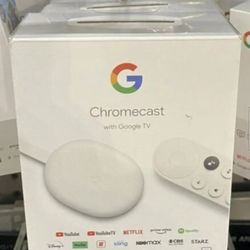 Google Chromecast with Google TV 2021 - Streaming Entertainment in 4K HDR - Snow