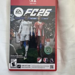 EA FC 26 fifa Nintendo switch 2 video game gaming excellent condition