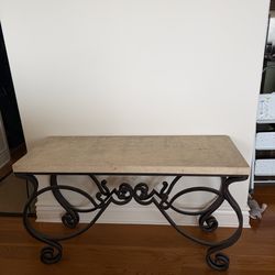 Very sturdy/heavy and beautiful table