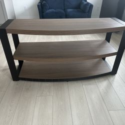 Whalen Santa Fe 3-In-1 TV Stand — Fits TVs up to 65”, Espresso/Warm Ash