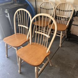 Dining Chairs, Set Of 4