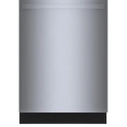 Bosch 800 Series 24-in Top Control Built-in Dishwasher With Third Rack ( Stainless steel ) ENERGY STAR, 42-Decibel Quietest Sound Level