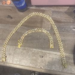 Cuban Bracelet And Chain