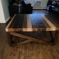 Wooden Coffee Table 