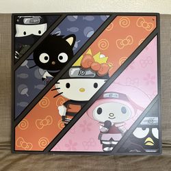 Hello Kitty x Naruto BoxLunch Store Promo Foam Poster
