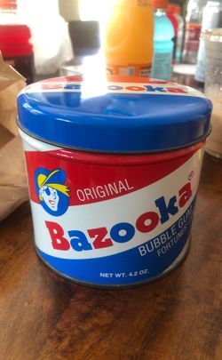 Bazooka Bubble Gum Tin