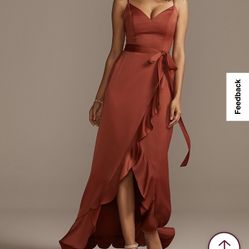 David’s Bridal Bridesmaid Dress