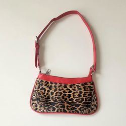 Leopard print bag
