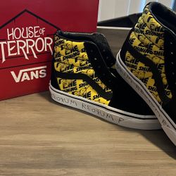Vans house of terror “the shining” sk8-hi Mens 6 womens 7.5