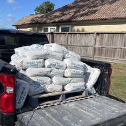 white cement for sale ($10 a bag)