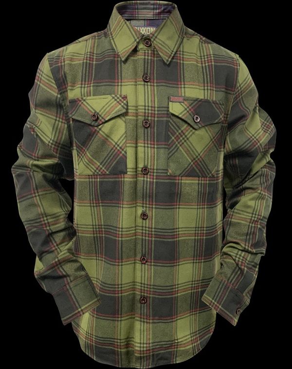 green and black flannels
