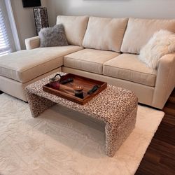 Fabric living room table