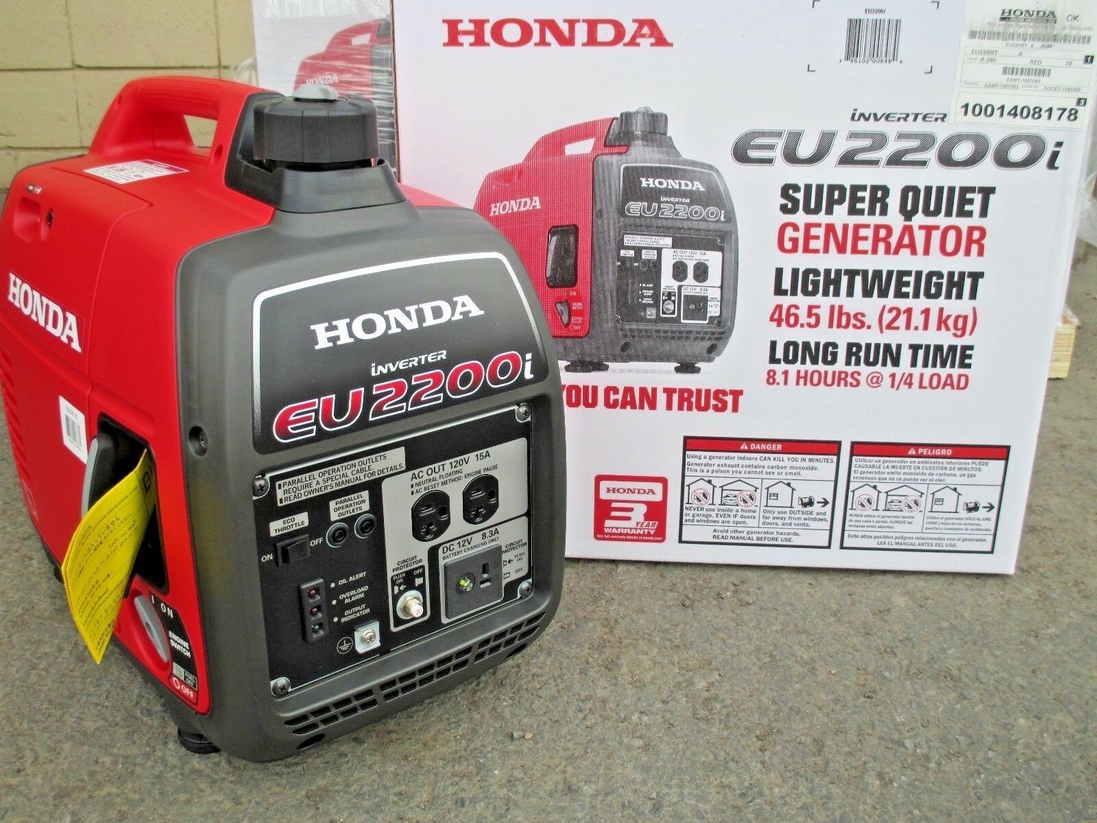 Honda generator 2200i