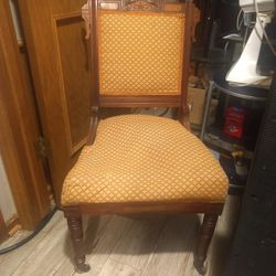 Rate Italy Paisley Redwood Livingston Chair On Porcelain Wheels