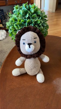 Lion handmade crochette