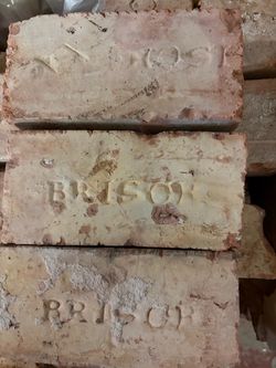 Vintage Bristol Stamped Reclaimed Bricks
