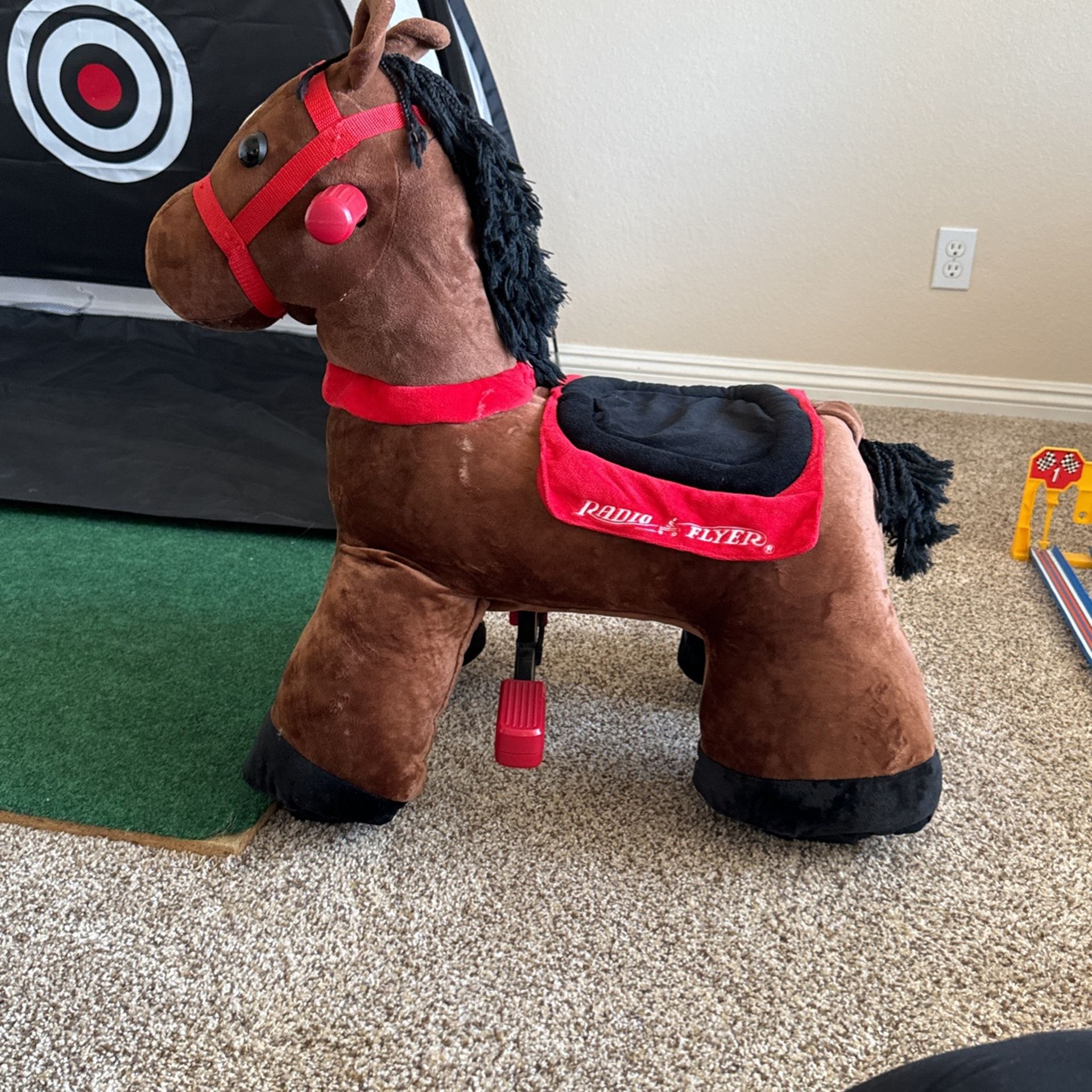 Battery Powered Radio Flyer Ride On Horse 