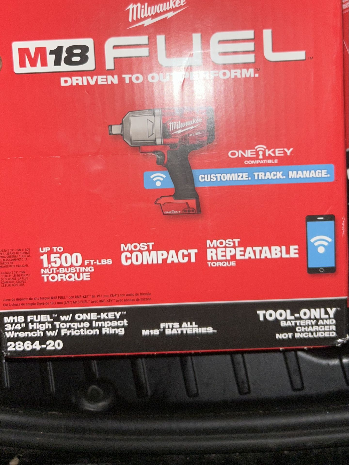 M18 FUELâ„¢ W/ ONE-KEYâ„¢ 3/4" High Torque Impact