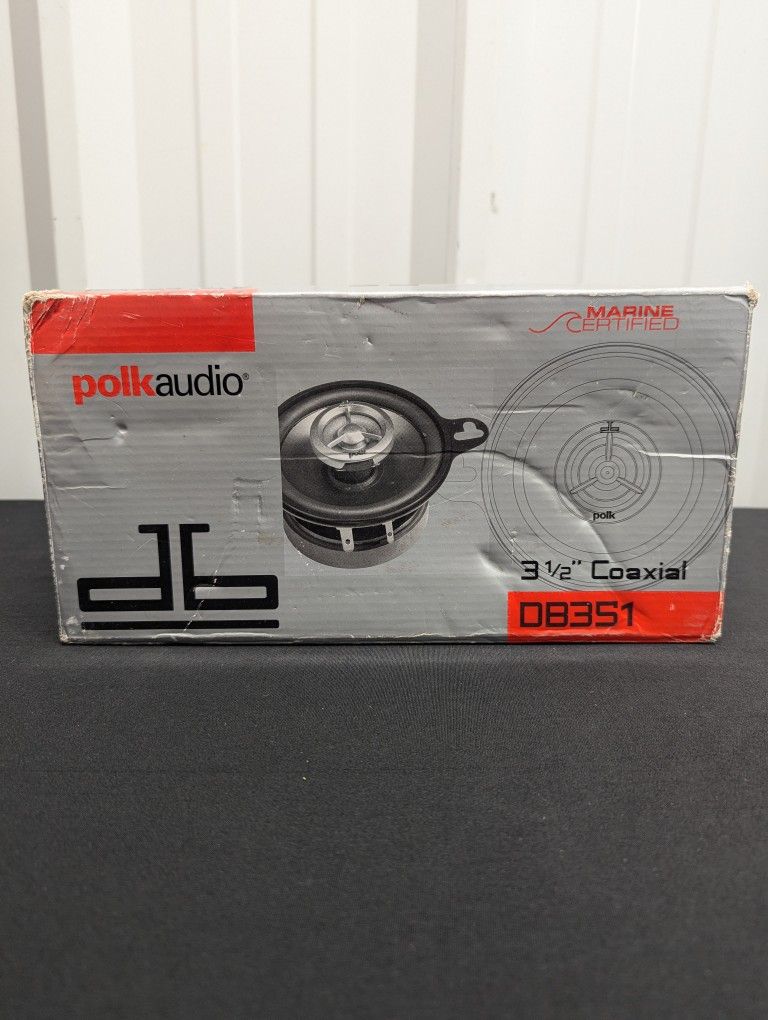 Polk Audio db351
3-1/2" 2-way car speakers
