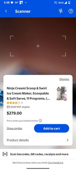 Ninja Creami Scoop & Swirl Ice Cream Maker
