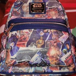 Loungefly Star Wars Movie Poster Backpack 