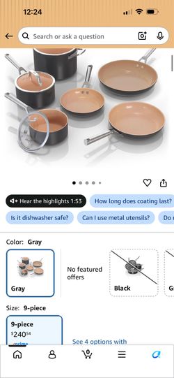 Ninja Cookware set.
