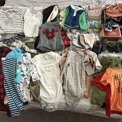 Gently Used 6-9 Boy Clothes/Shoes/Sleep Sacks 