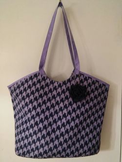 Purple tote