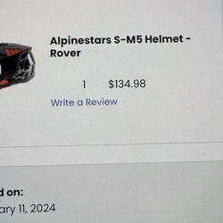 Alpinestars S M5 Helmet Rover