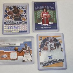 Basketball Card Auto And Patch Lot