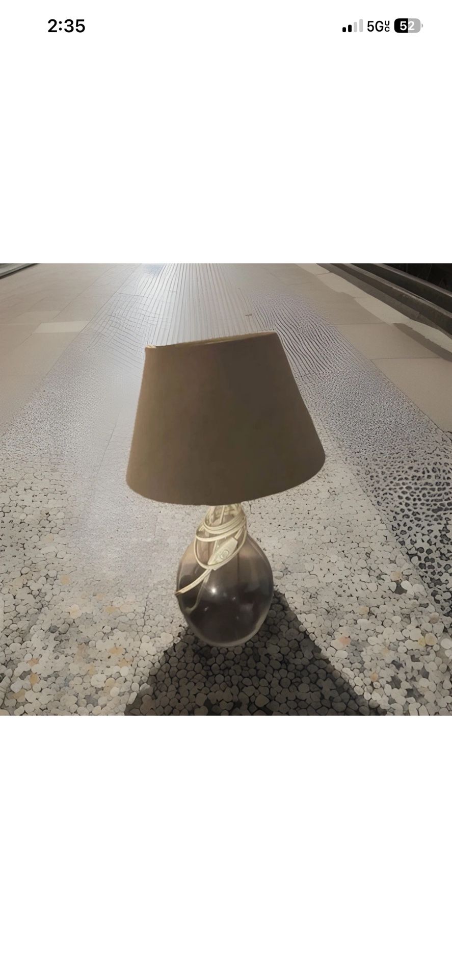 Amazing Unique Lamp | Estate Find