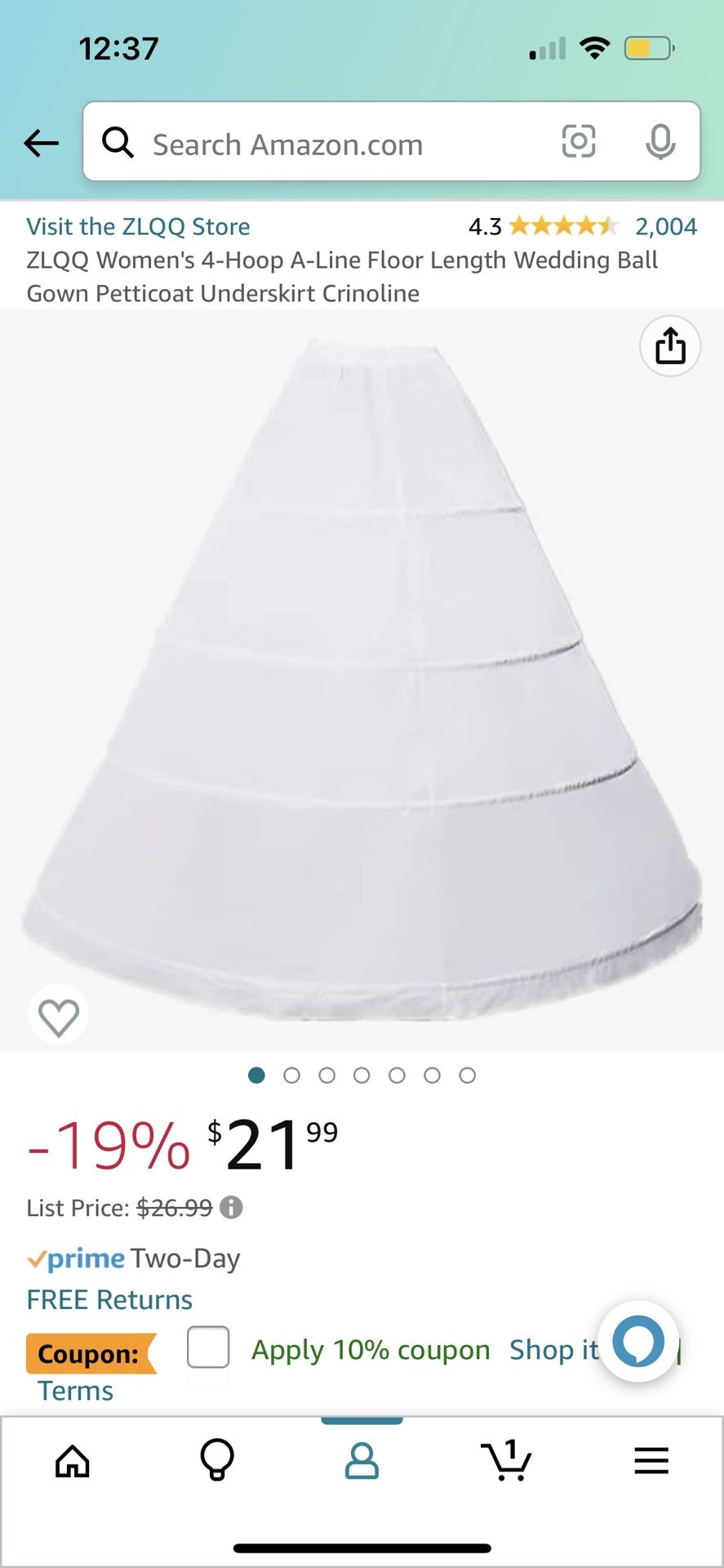 Underskirt Crinoline