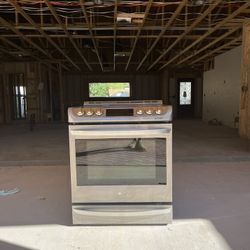 LG 30” Stainless Steel Slide Induction Range 
