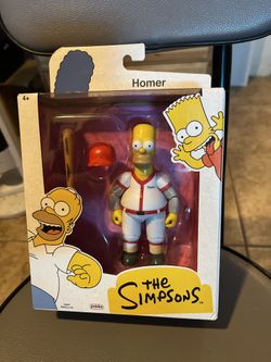 Jakks - The Simpsons 5 inch Action Figure Homer Simpson (BBJK19684) New‼️