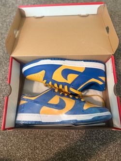 Nike Dunk Low “UCLA” (Blue Jay/University Gold)