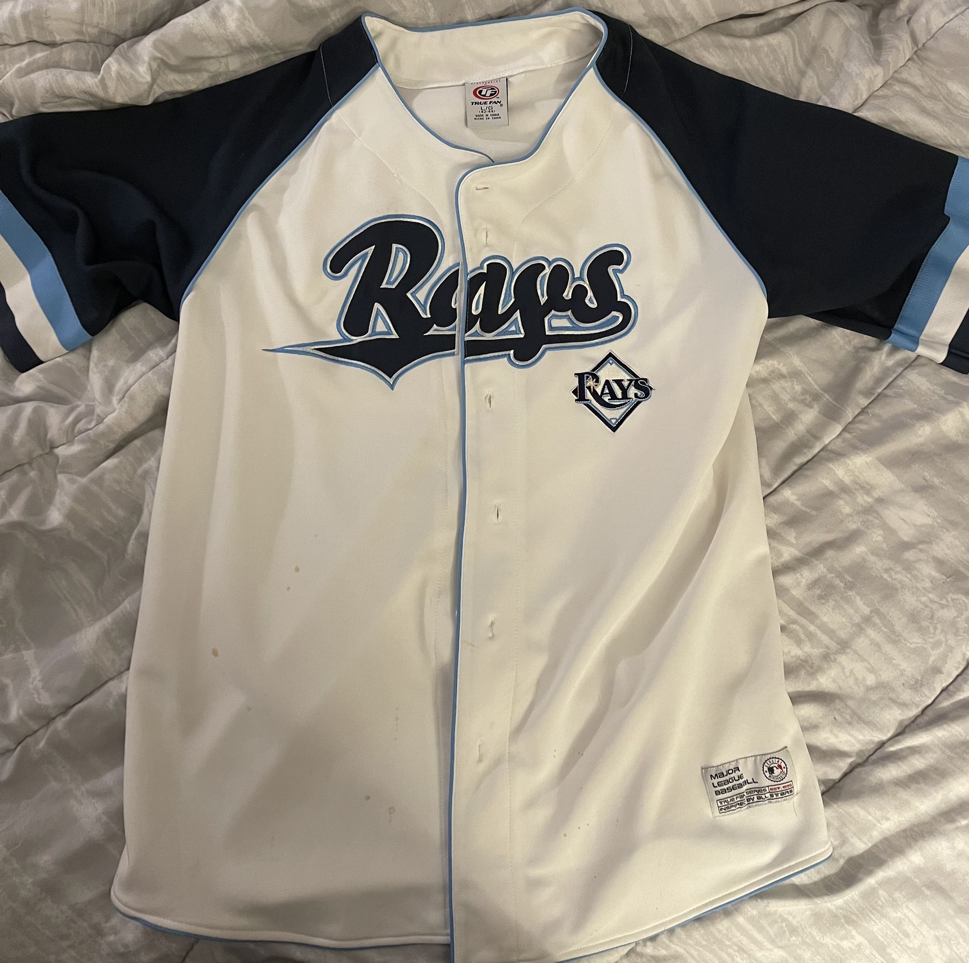 Tampa Rays Jersey Large Men