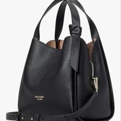 Kate Spade Knott Pebbled Leather Medium Crossbody Tote