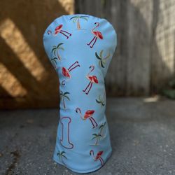 Flamingo Golf Headcover 