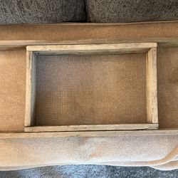 Vintage Homemade Medium Wooden Soil Sifter