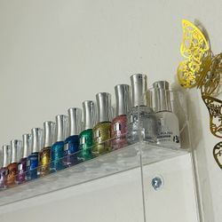 18 Colores De Escarchas De Gel Y Regular !!!