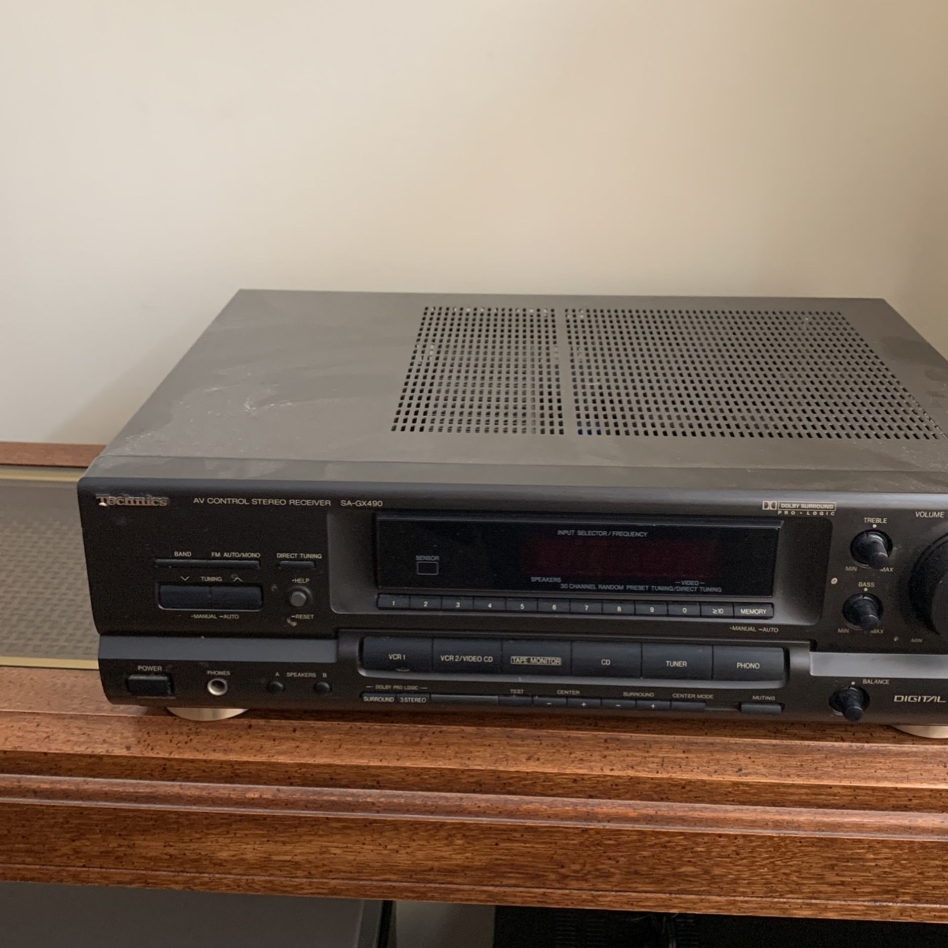 Technics SA-GX490 Receiver